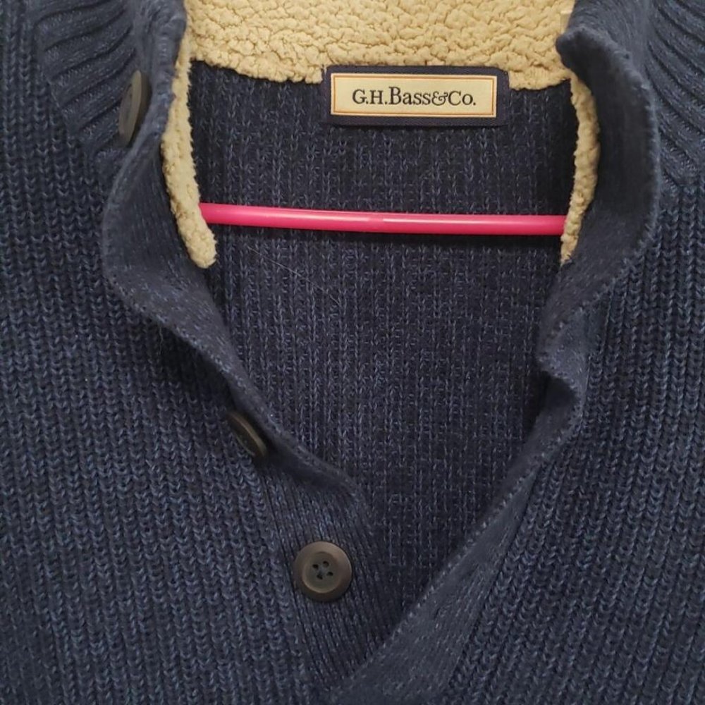 G.H.Bass&Co. Men's Pulover Classic indigo size L